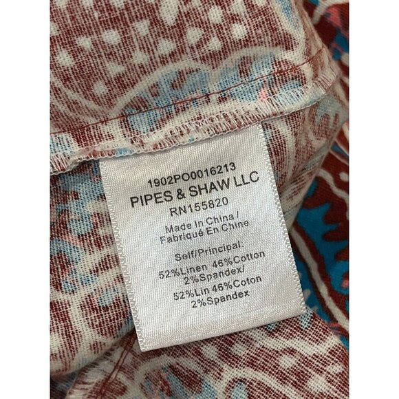 Veronica Beard  Honolulu Crop Pants  Women's Size 2 Floral - Picture 11 of 12